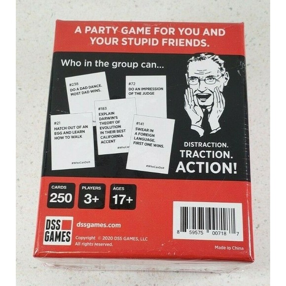 Who Can Do It Party Game New Sealed - Picture 5 of 8
